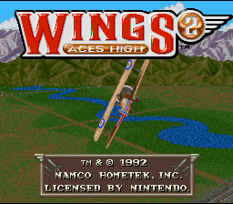 Wings 2 : Aces High screenshot №1