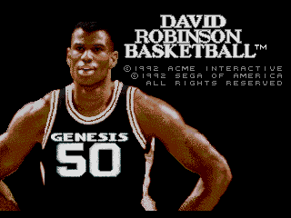 David Robinson Basketball screenshot №1