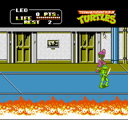 screenshot №2 for game Teenage Mutant Ninja Turtles 2 : The Arcade Game