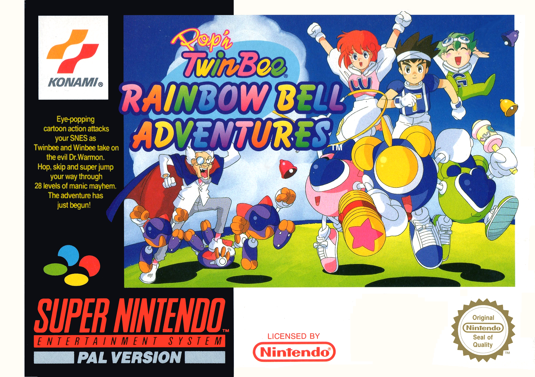 screenshot №0 for game Pop'n TwinBee : Rainbow Bell Adventures