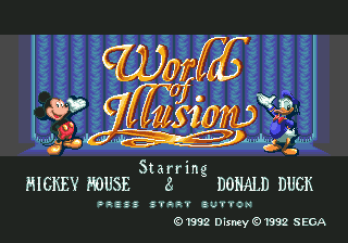 screenshot №3 for game World of Illusion Starring Mickey Mouse and Donald