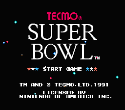 screenshot №3 for game Tecmo Super Bowl