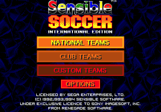 screenshot №3 for game Sensible Soccer - International Edition