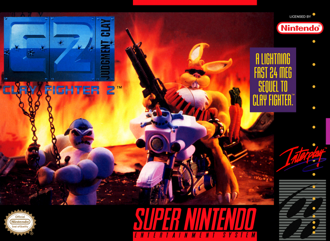 Clay Fighter 2 : Judgment Clay cover