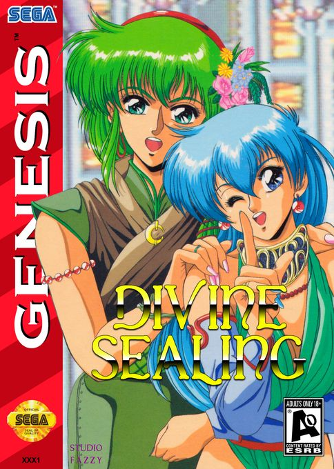 【通販激安】 Divine Download Sealing Genesis / Drive Mega (Sega シューティング