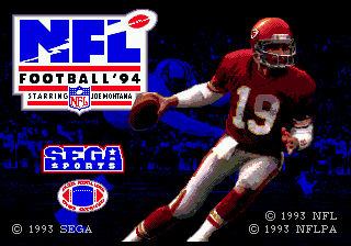 screenshot №3 for game NFL Football '94 starring Joe Montana