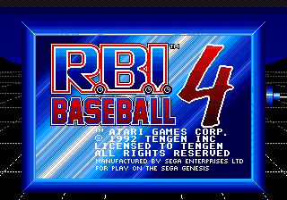 R.B.I. Baseball 4 screenshot №1