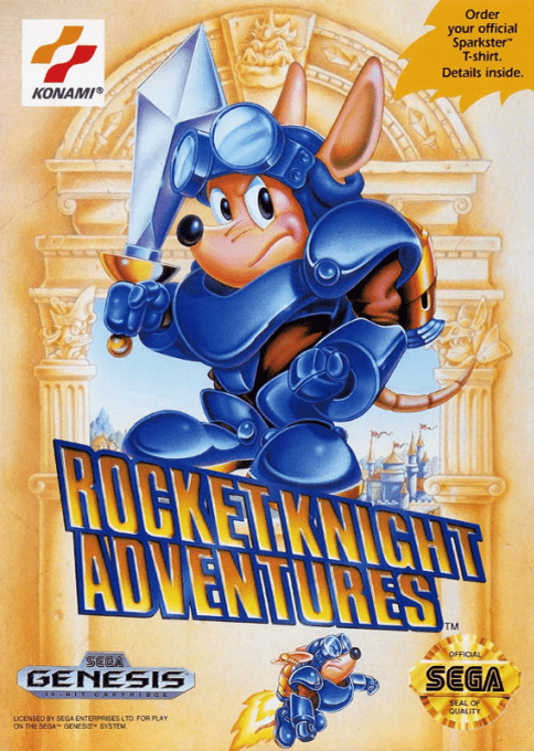 Rocket Knight Adventures cover