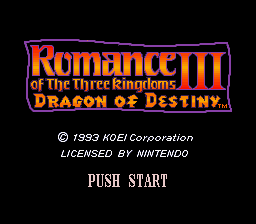 screenshot №3 for game Romance of the Three Kingdoms III : Dragon of Destiny