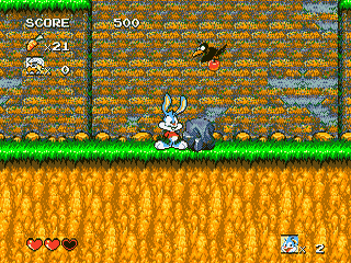 screenshot №1 for game Tiny Toon Adventures : Buster's Hidden Treasure