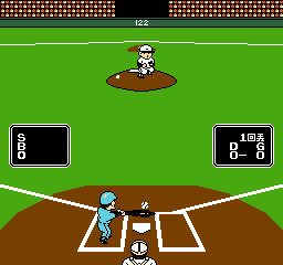 screenshot №2 for game Famicom Yakyuu Ban