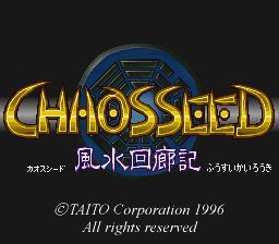 Chaos Seed : Fuusui Kairouki screenshot №1