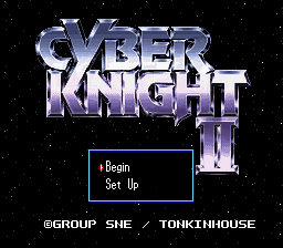 screenshot №3 for game Cyber Knight II : Chikyuu Teikoku no Yabou