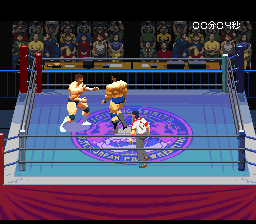 screenshot №1 for game Jikkyou Power Pro Wrestling '96 : Max Voltage