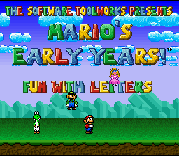 screenshot №3 for game Mario's Early Years : Fun with Letters