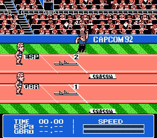 screenshot №1 for game Capcom's Gold Medal Challenge '92