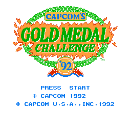 screenshot №3 for game Capcom's Gold Medal Challenge '92