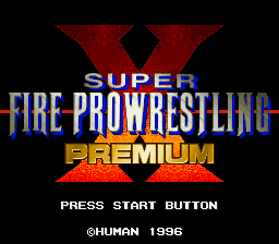 Super Fire Pro Wrestling X screenshot №1