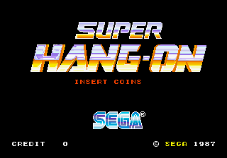 Super Hang-On screenshot №1