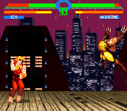 screenshot №2 for game X-Men vs. Street Fighter