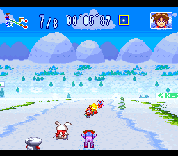 screenshot №1 for game Wakuwaku Ski Wonder Spur