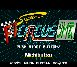 Super F1 Circus Gaiden screenshot №1