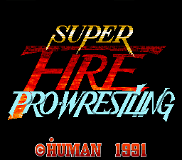 Super Fire Pro Wrestling screenshot №1