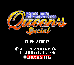 Super Fire Pro Wrestling : Queen's Special screenshot №1