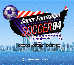 Super Formation Soccer 94 : World Cup Edition screenshot №1