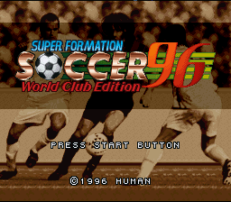 screenshot №3 for game Super Formation Soccer 96 : World Club Edition