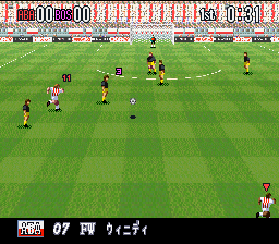 screenshot №2 for game Super Formation Soccer 96 : World Club Edition