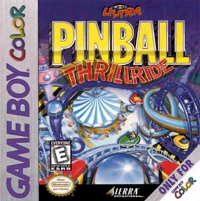 3-D Ultra Pinball : Thrillride cover