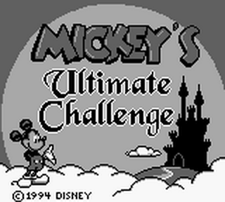 Mickey's Ultimate Challenge screenshot №1