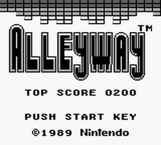 screenshot №3 for game Alleyway