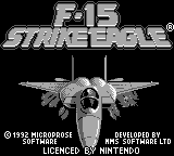 F-15 Strike Eagle screenshot №1