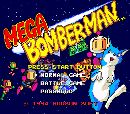 Mega Bomberman screenshot №1