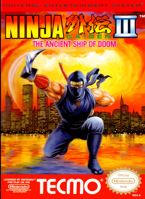 Ninja Gaiden III : The Ancient Ship of Doom cover
