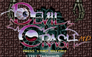Devil Crash MD screenshot №1