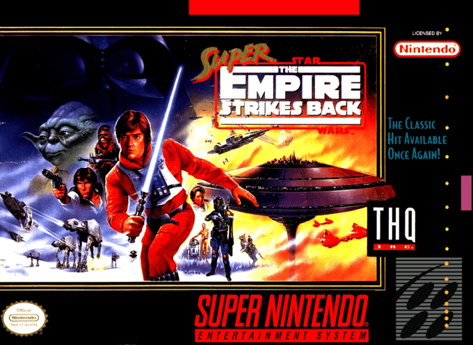 screenshot №0 for game Super Star Wars : The Empire Strikes Back