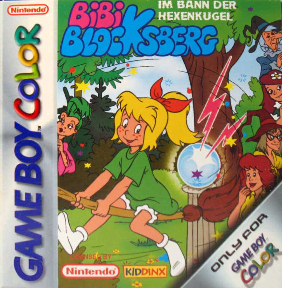 Скачать Bibi Blocksberg : Im Bann der Hexenkugel (Game Boy Color)| Онлайн  эмулятор EmuBox