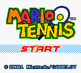 Mario Tennis screenshot №1