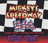 Mickey's Speedway USA screenshot №1