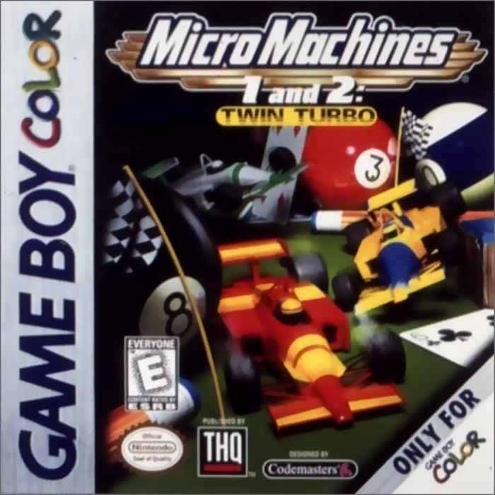 Micro Machines 1 and 2: Twin Turbo cover