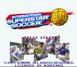 International Superstar Soccer Deluxe screenshot №1