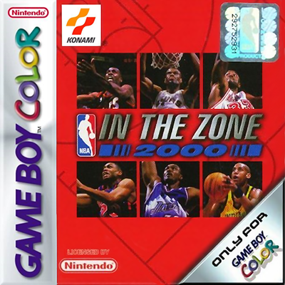 NBA in the Zone 2000 cover