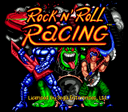 screenshot №3 for game Rock n' Roll Racing