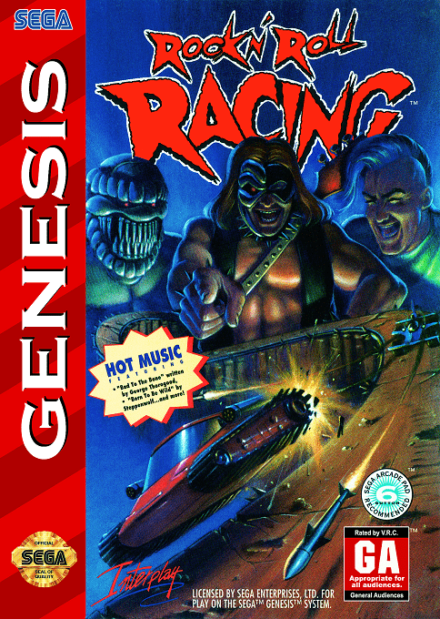 screenshot №0 for game Rock n' Roll Racing