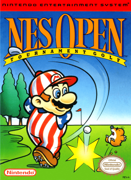 NES Open Tournament Golf cover