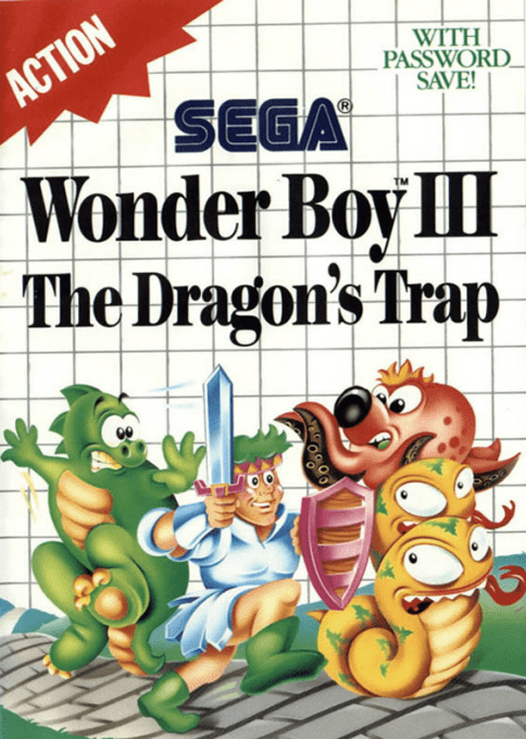 Wonder Boy III : The Dragon's Trap cover