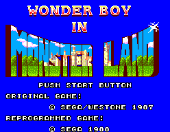Super Wonder Boy : Super Monster Land screenshot №1